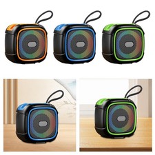 Portable BT Speaker with Rbg