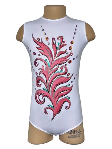 Rhythmic gymnastics white pink - rhythmic,