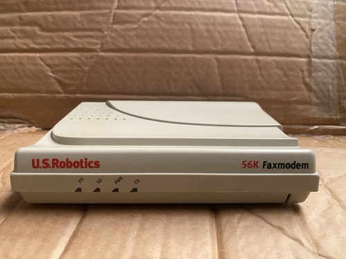 Robotics 56k faxmodem with - 56k,