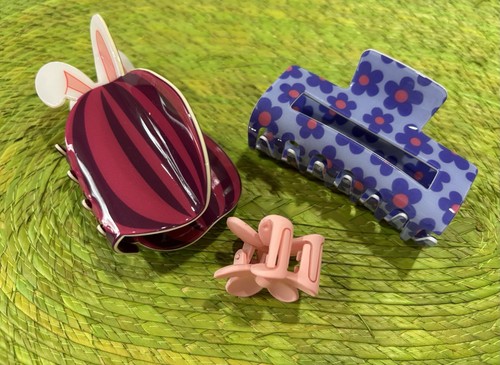 Set three hair claw - set,
