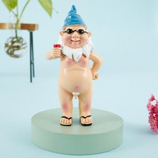 Nude Statuary Garden Gnomes Naughty Naked Funny Statue Decor Nudist Gift