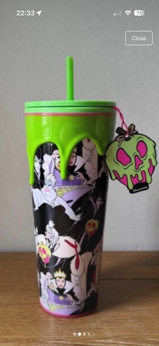 Bnwt disney villans tumbler - disney,
