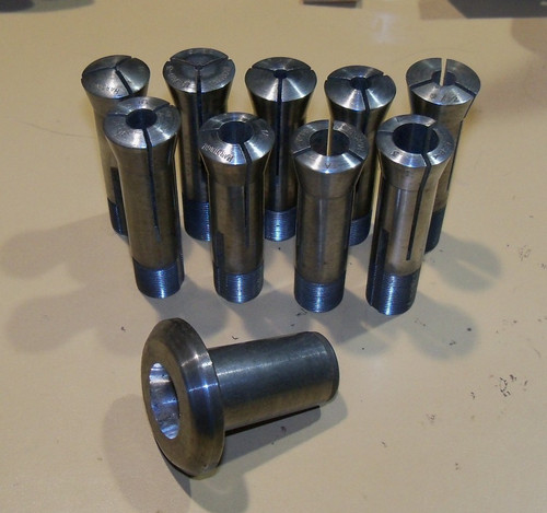 Collet lathe adapter south - 9,