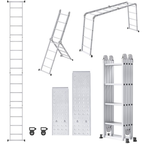 Multi purpose ladder - 7-in-1,