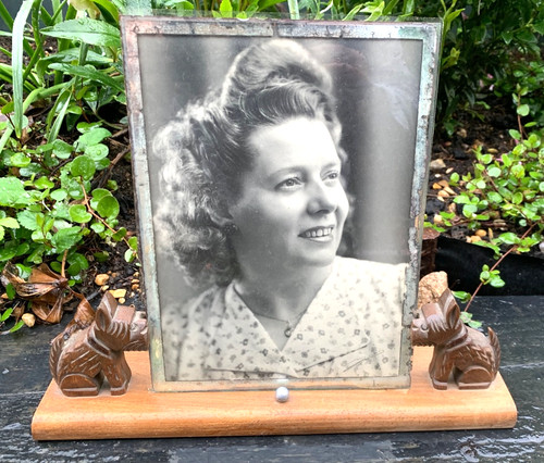 Art deco photo picture frame