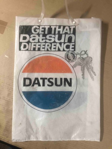 1970s 1980s datsun plastic - 1970s,