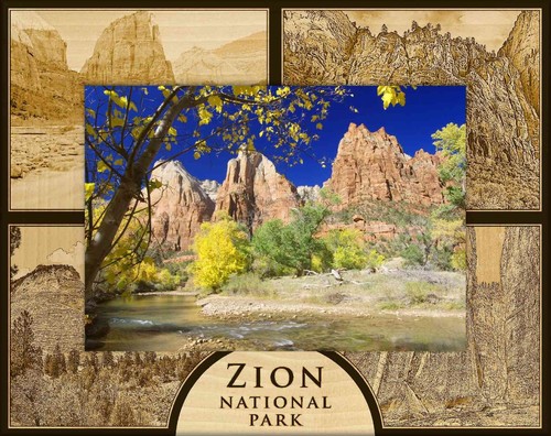 Zion national park with - park,