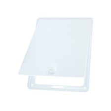 Access Door White Coin Lock - 412004 static caravan