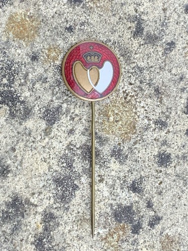 Vintage blood donor enamel - vintage,