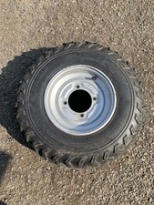 KAWASAKI KLF300 KLF 300 BAYOU FRONT WHEEL & DUNLOP TYRE 1