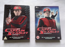 CAPTAIN SCARLET Series 1 & 2 Complete. Puppet Animation Thunderbirds Sci Fi 1967