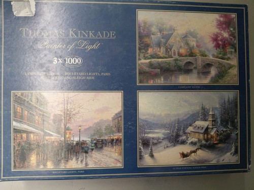 Thomas kinkade lamplight - kinkade,
