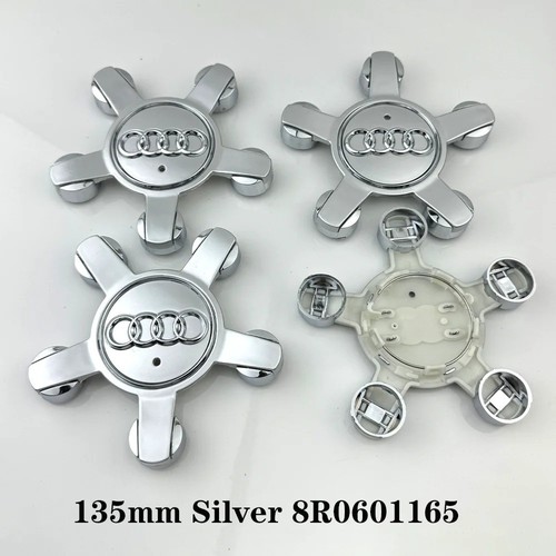 Audi alloy wheel centre caps - alloy,