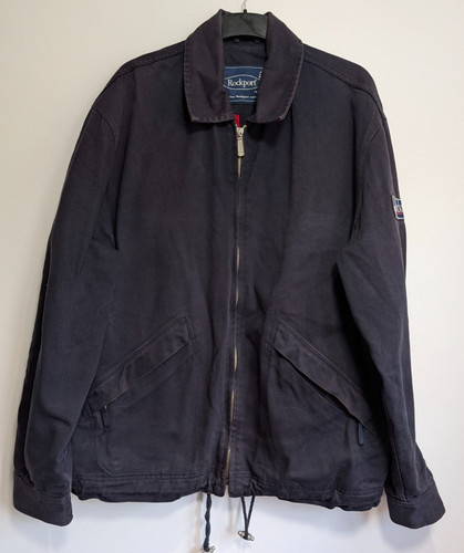 Vintage rockport bomber jacket - rockport,