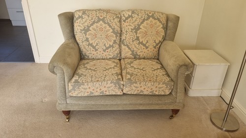 Seater sofa floral sage - sofa,,