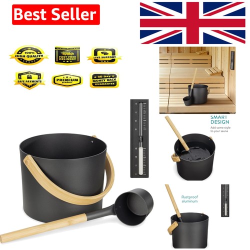 Black sauna kit 3 piece - -, 3-piece