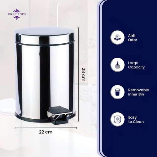 Pedal bins for bathroom - pedal, |