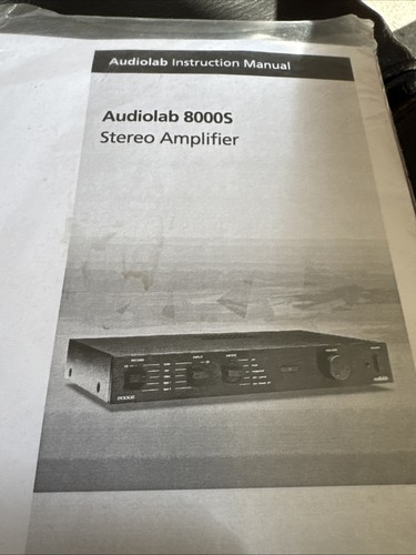 Audiolab 8000s amplifier - audiolab,