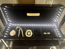 CUSTOM WATCH JEWELRY BOX Made From Armand de Brignac Ace of Spades Champagne Box