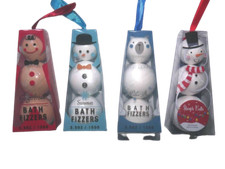 Christmas Bath Bomb Fizzers