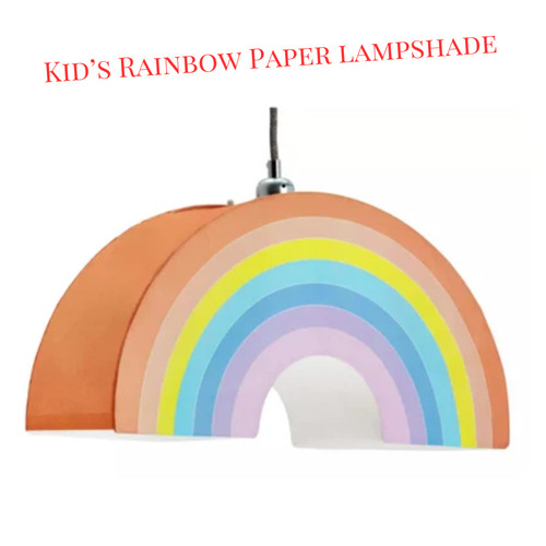 Multicoloured rainbow paper - multicoloured,