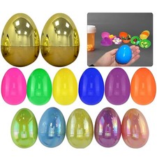 Plastic Jumbo Golden Egg 10cm