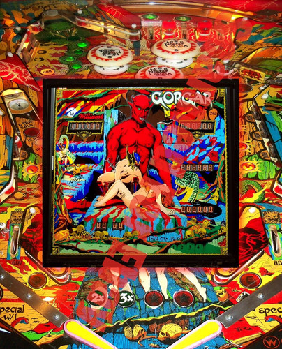 1979 williams gorgar pinball - gorgar,