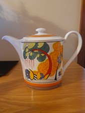 Clarice Cliff Wedgwood Teapot