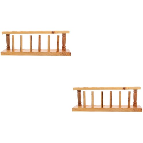 Compact wooden test tube - wooden,