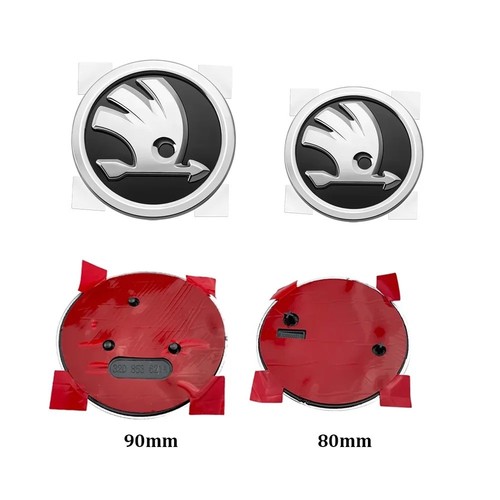 Pcs 80mm 90mm skoda - pcs, emblem