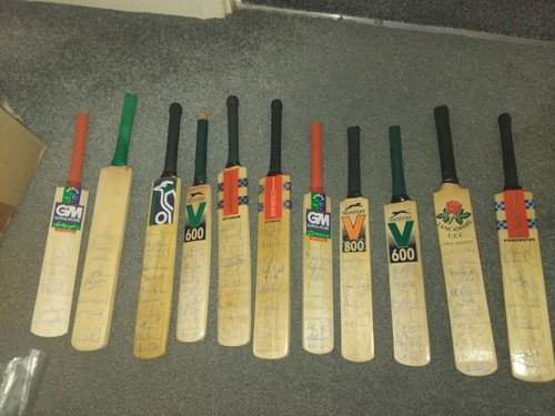 Cricket autograph collection - cricket,