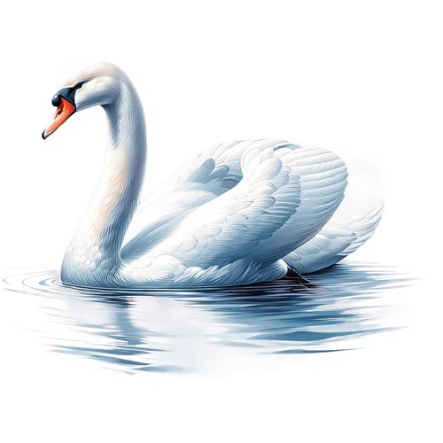 Elegant mute swan vinyl - mute,