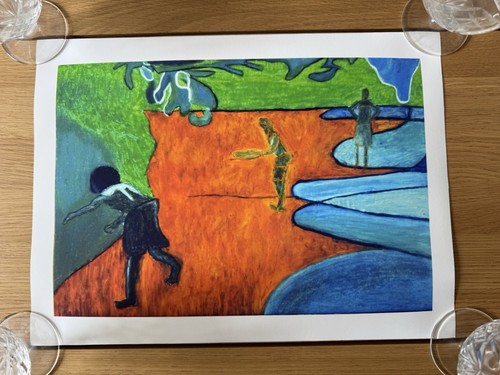 Peter doig cricket painting - peter,