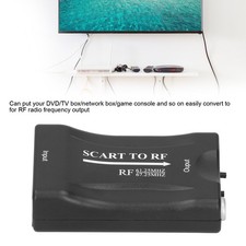 SCART To RF Video Adapter For
