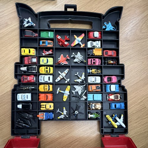 Micro machines red carry case - micro,