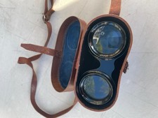 Binoculars - Lumiere  Paris within Original Leather case- Exc Cond