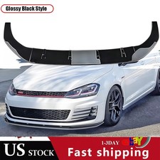 Glossy Black Front Bumper