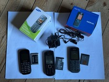 Samsung GT-E1200, Nokia 100 & Nokia 1661-2 Old Phones Bundle