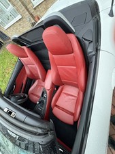 Genuine BMW E89 Z4 M Sport Red Leather Interior Door Cards Glove Box