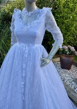 Vintage 1980s Romantic frilly