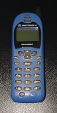 MOTOROLA Talkabout BT Cellnet Blue 180 MC2 41H21 Mobile Phone Vintage Retro