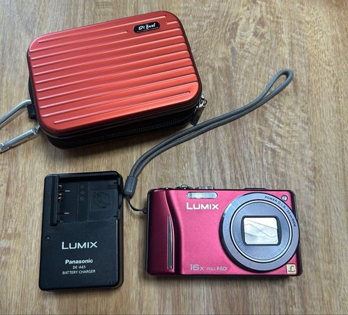 Panasonic lumix dmc tz20 red - lumix, dmc-tz20