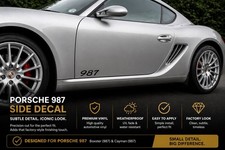 Porsche 987 Side Decal Sticker