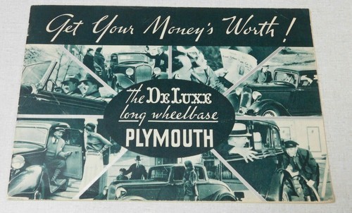 1930 plymouth deluxe long - 1930's,
