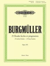 25 Easy Studies Op.100 for piano Piano Music  Burgmuller, Friedrich