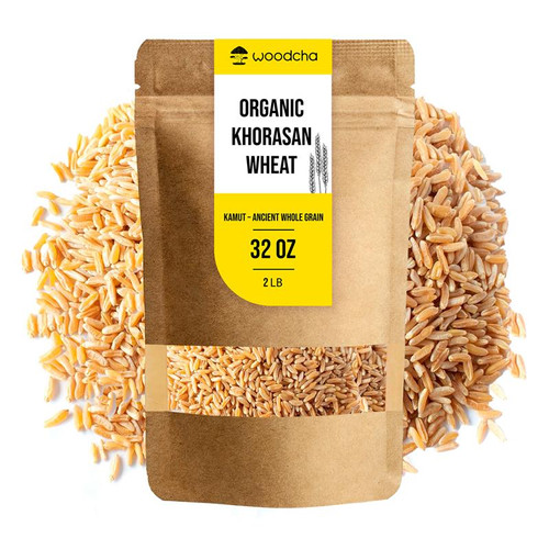 Organic khorasan wheat berries - organic,