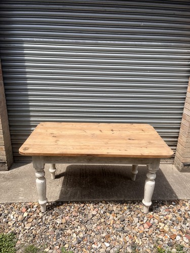 Vintage pine farmhouse dining - vintage,