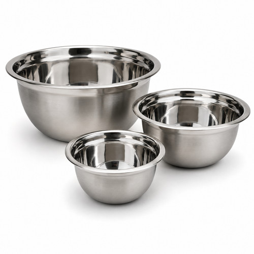 3pc stainless steel mixing - stainless,
