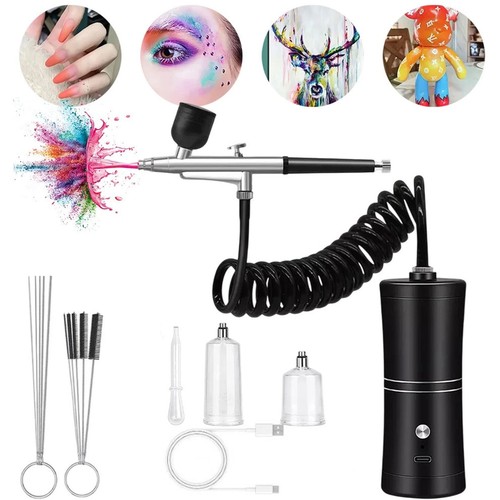 Cordless airbrush kit - airbrush, portable