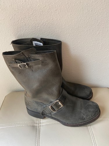 Vintage frye green engineer - green,
